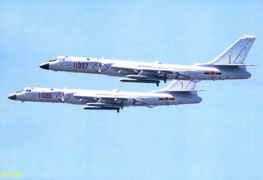 Китайский бомбардировщик h-6k