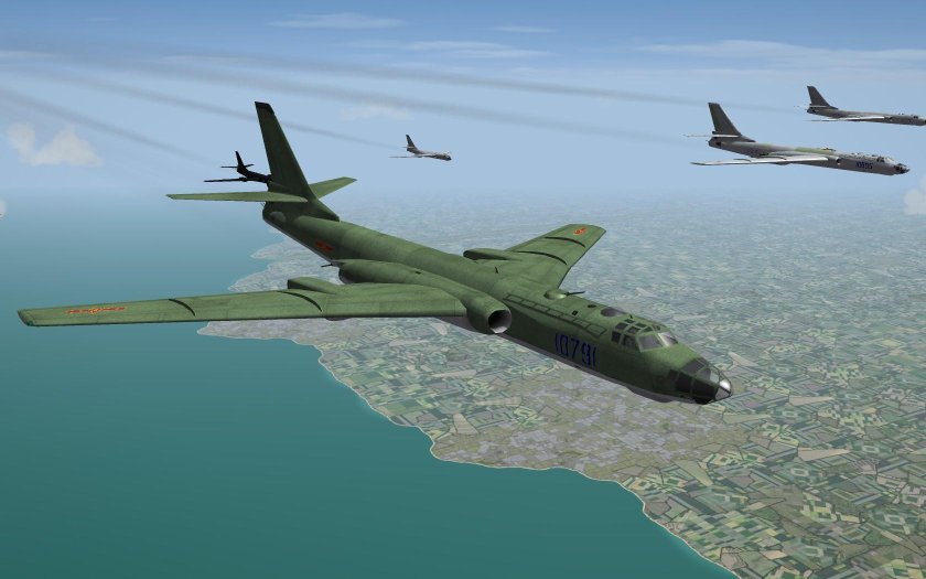 Китайский бомбардировщик Xian h 6k