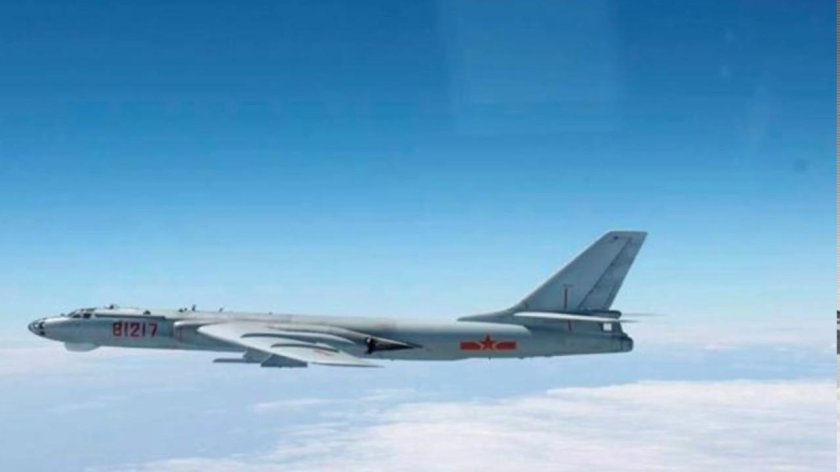 Стратегический бомбардировщик китая хун 6к