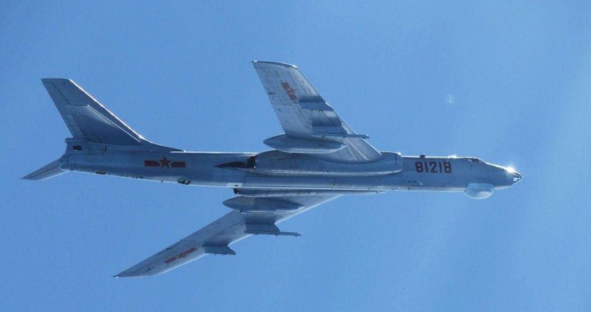 Китайский бомбардировщик Xian h 6k