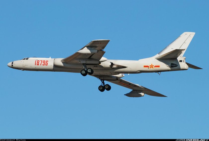 Китайский бомбардировщик Xian h 6k