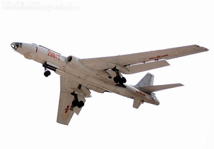 Китайский бомбардировщик Xian h 6k