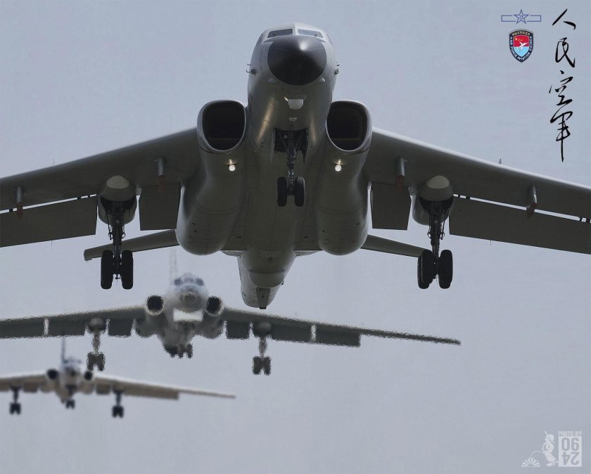 Китайский бомбардировщик h-6k