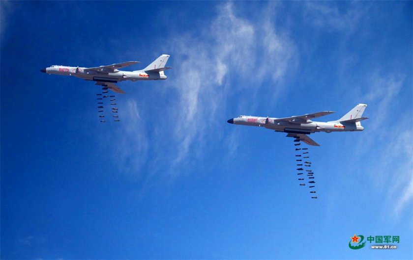 Китайский бомбардировщик Xian h 6k