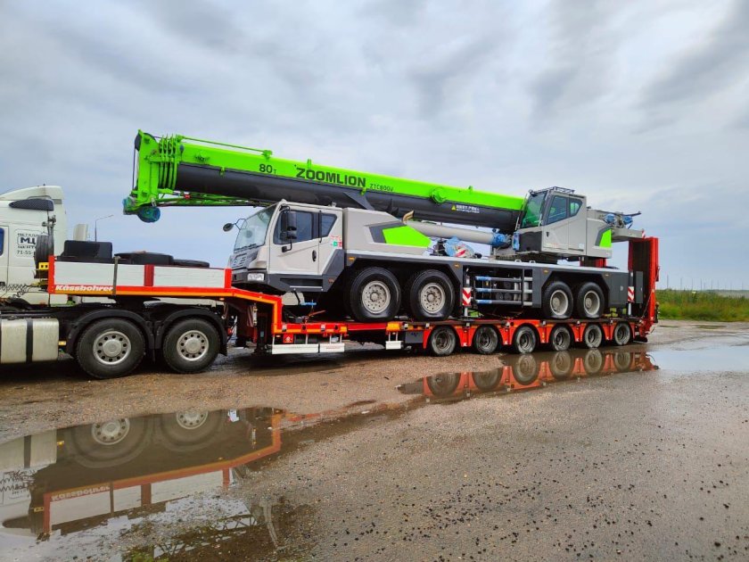 Кран Зумлион 2000 тонн