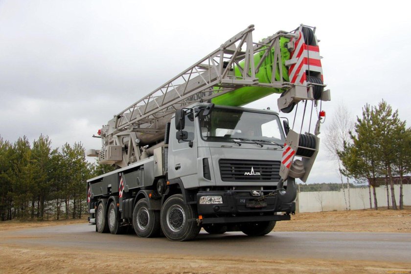 Автокран МАЗ Зумлион