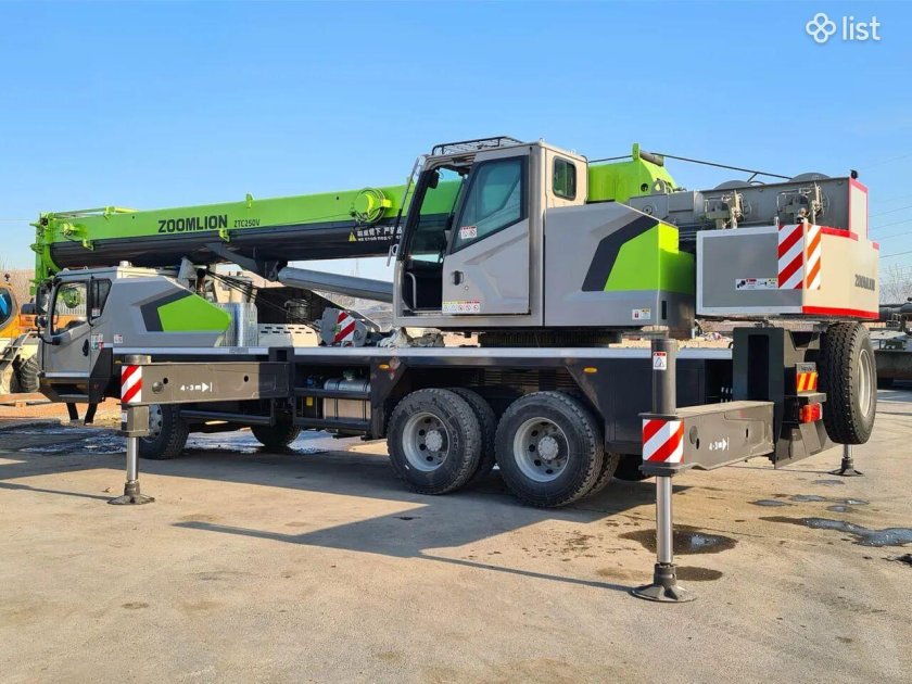 Автокран вездеход Зумлион
