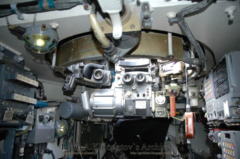 Внутри танка т 80