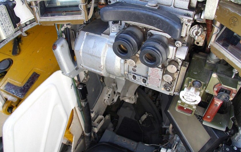 Внутри танка т 80