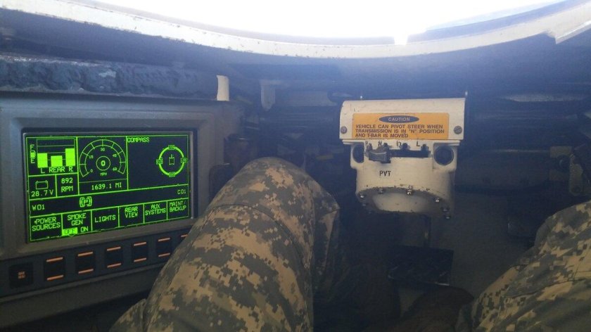 Щиток мехвода танка т 80