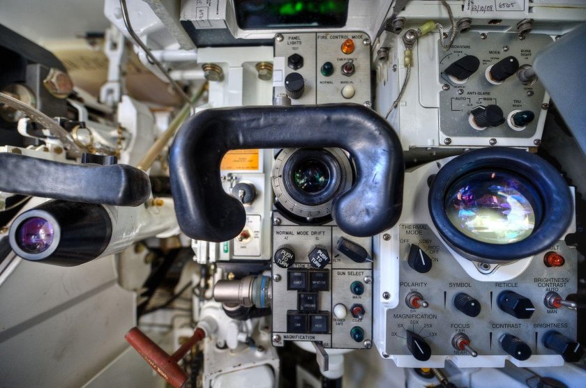 Внутри танка m1 Abrams