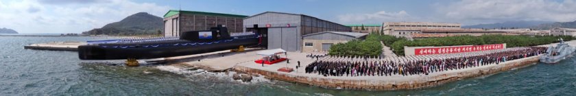 Новая подлодка КНДР