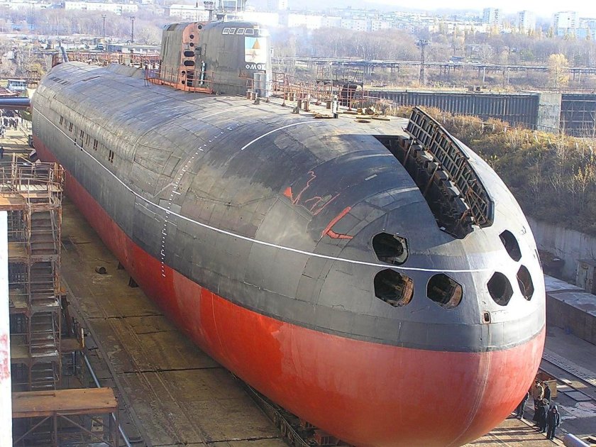 Подводные лодки проекта 949а «Антей» Курск