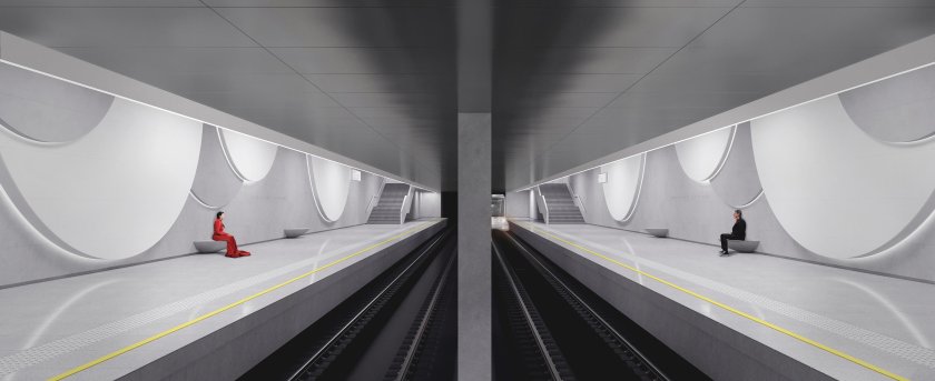 Станция метро Заха Хадид