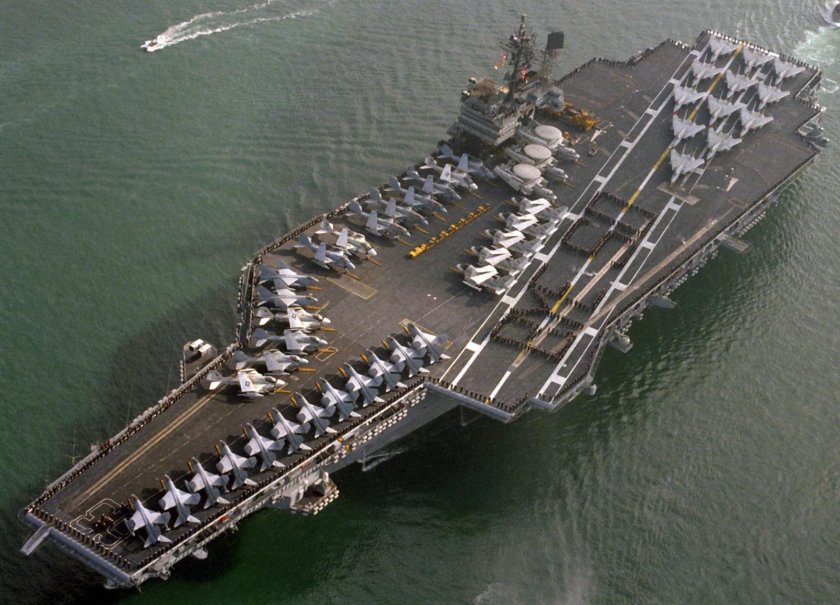 USS Kitty Hawk CV-63