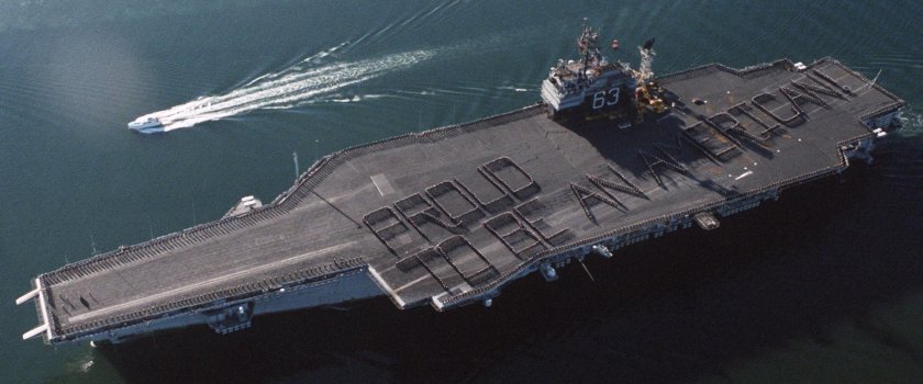 USS Kitty Hawk CV-63
