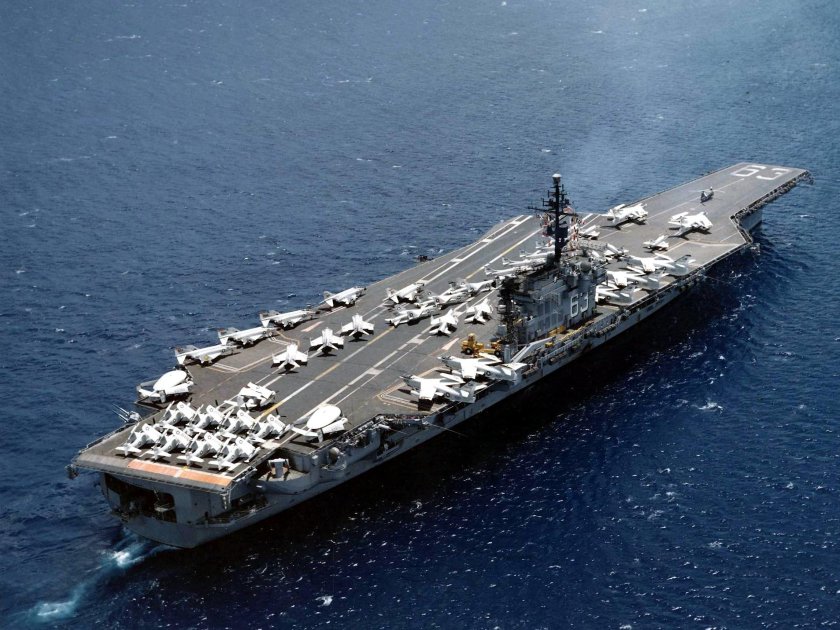 USS Kitty Hawk CV-63