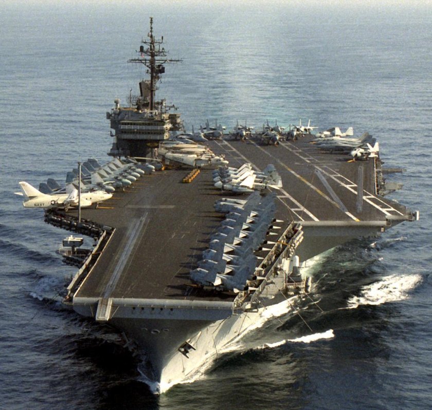 USS America CV-66 затопление