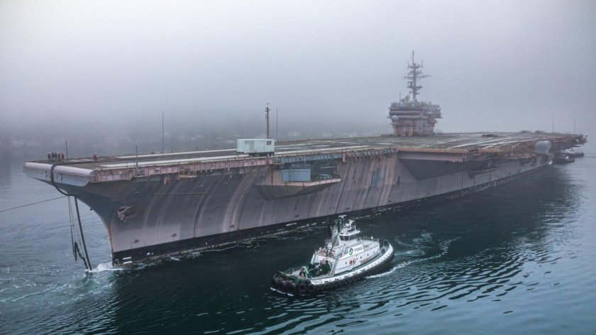 USS Kitty Hawk CV-63