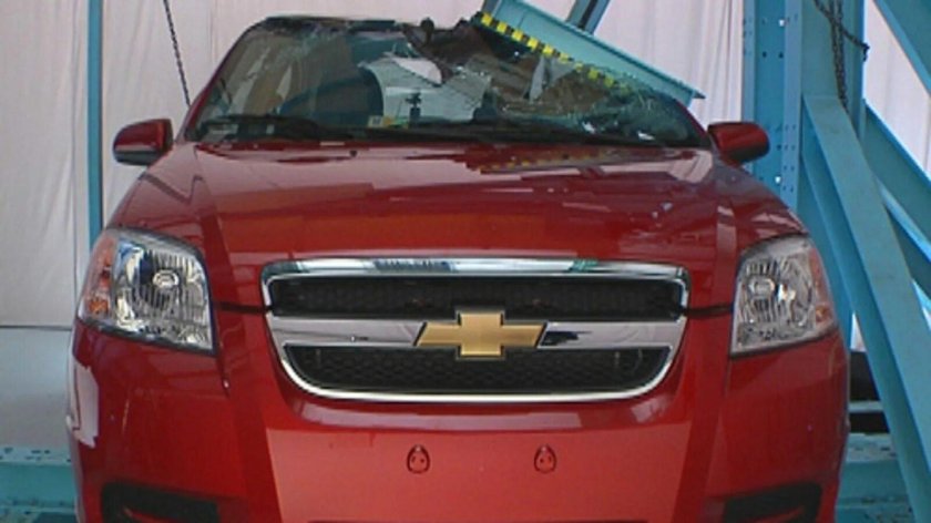 Шевроле Авео крыша