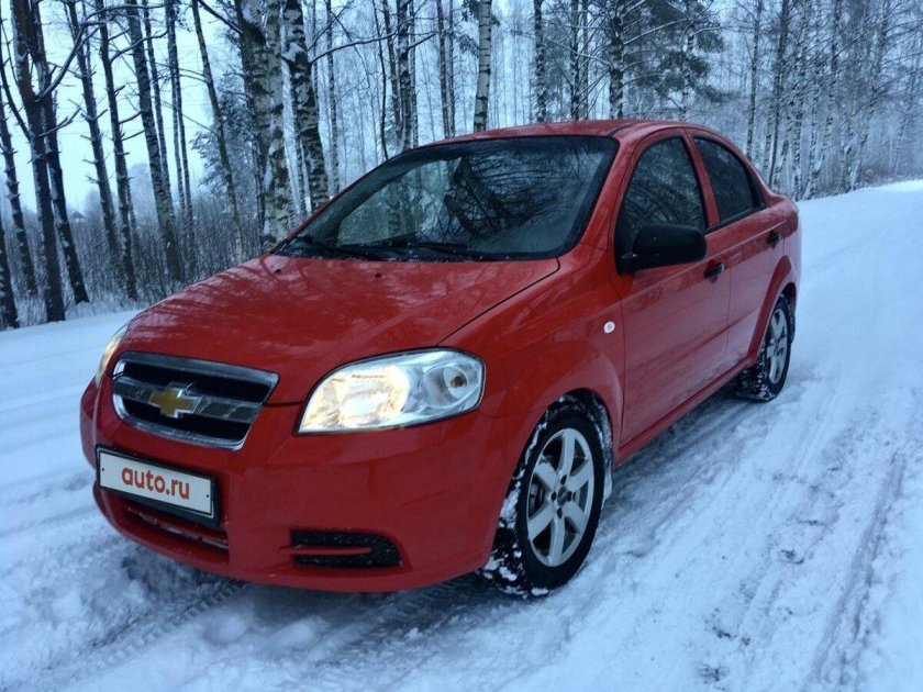 ПТС Шевроле Авео красный т200
