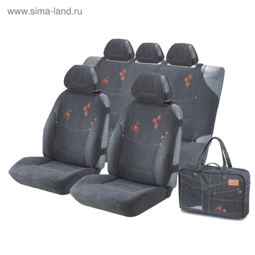 Авточехлы Хадар Розен джинсовые