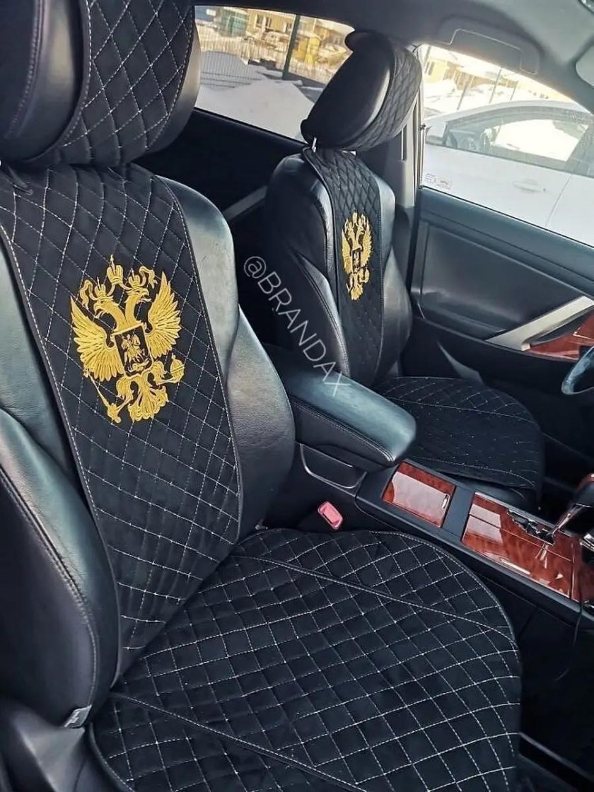 Накидки на сиденья автомобиля из Алькантары