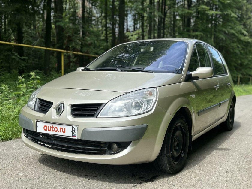 Renault scenic ii рестайлинг