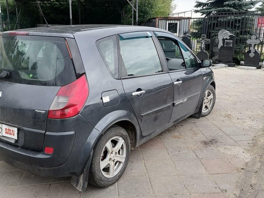 Рено Сценик 2008 черный