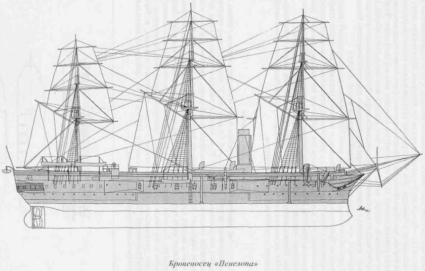 Броненосный Фрегат беллерофон