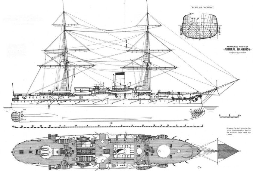 Броненосный крейсер Адмирал Нахимов