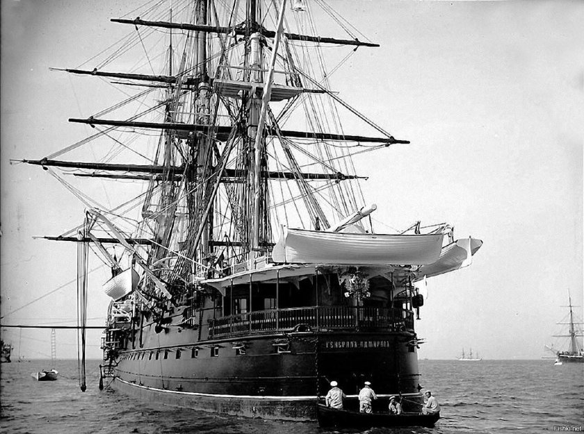 Парусно-винтовой корвет \ варяг\