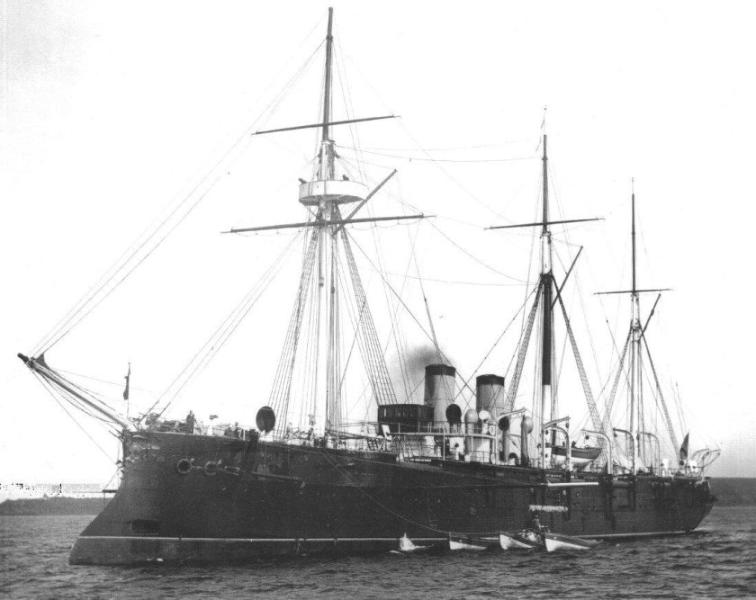 Броненосный крейсер Адмирал Нахимов