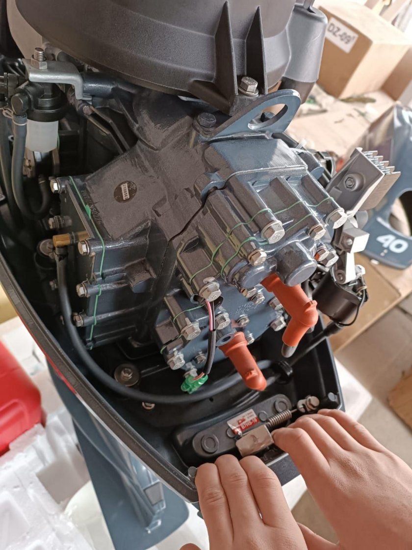 Лодочный мотор yamaha