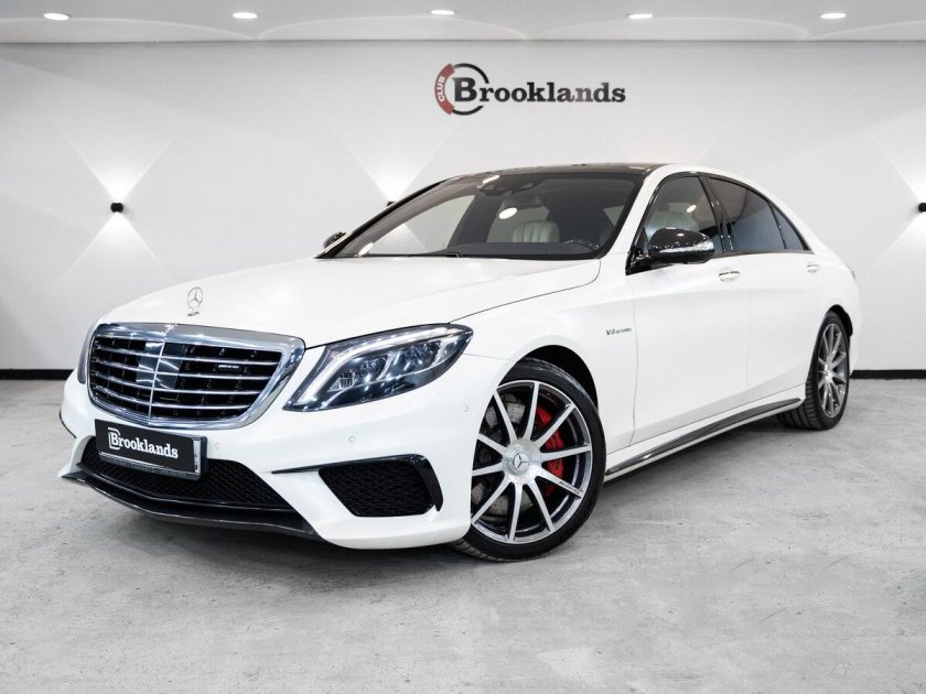 Mercedes s class w222 белые