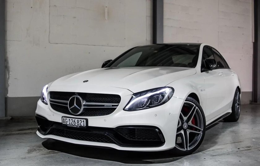 Мерседес s63 АМГ белый