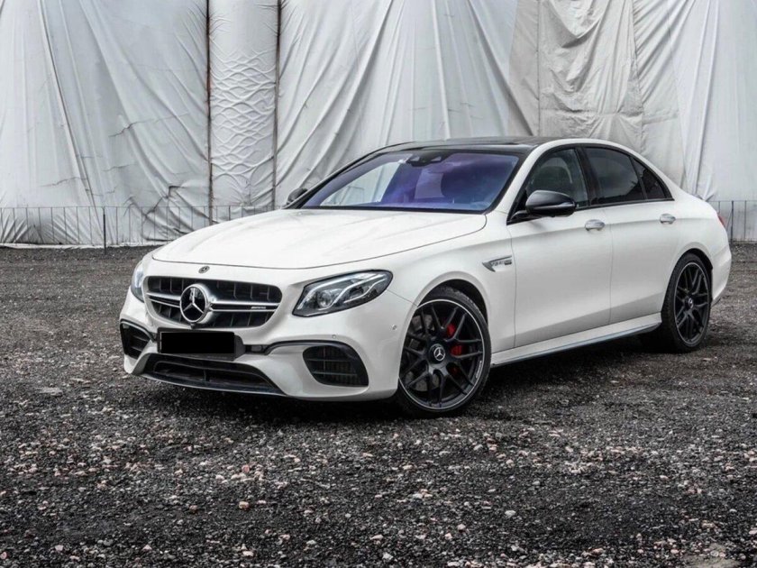 Mercedes e63s AMG w213 White