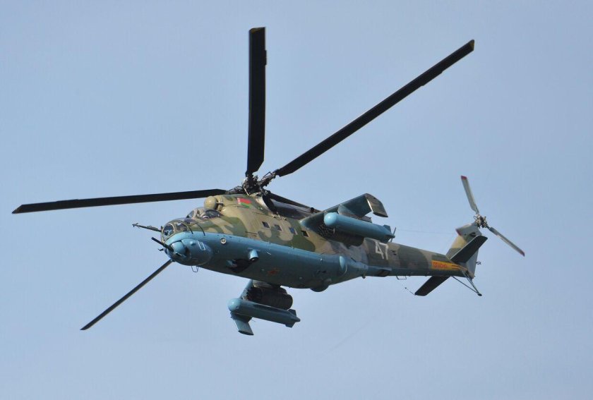 Ми-24 ВВС Белоруссии