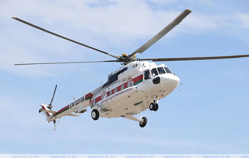 Вертолёт президента Беларуси