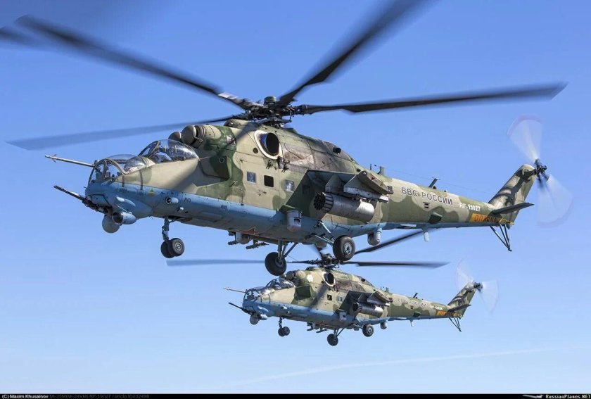 Ми-35 вертолет