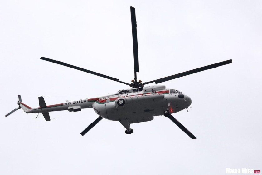 Вертолет Лукашенко ми 172