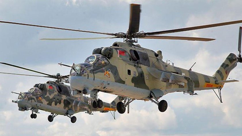 Ми 24 ВВС Беларуси