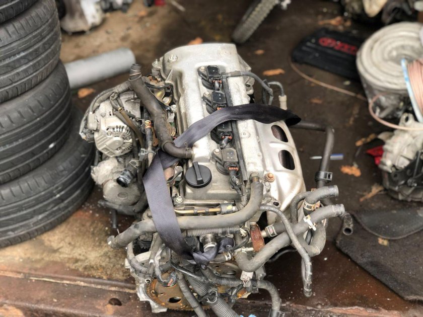 Двигатель тойота