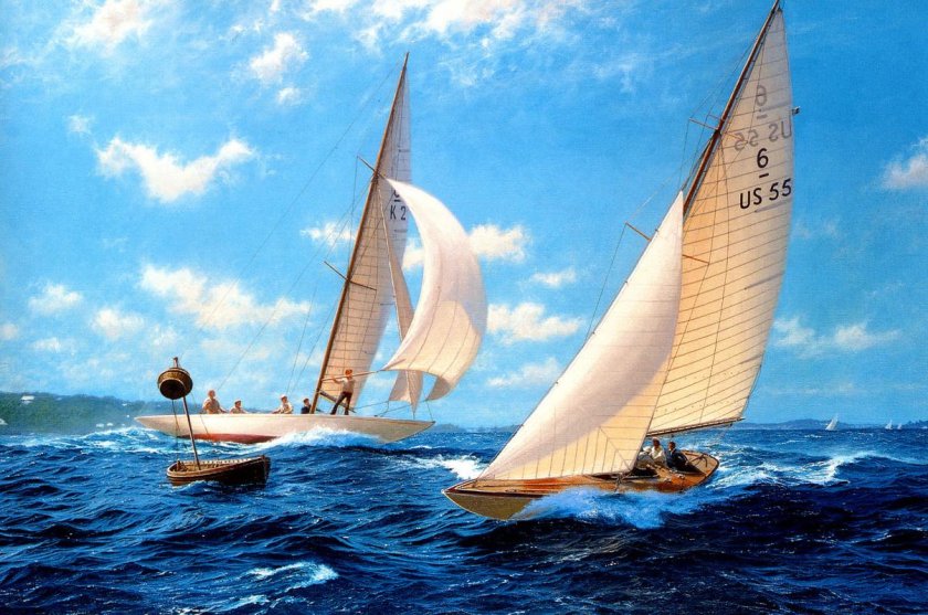 Парусная яхта Финикия