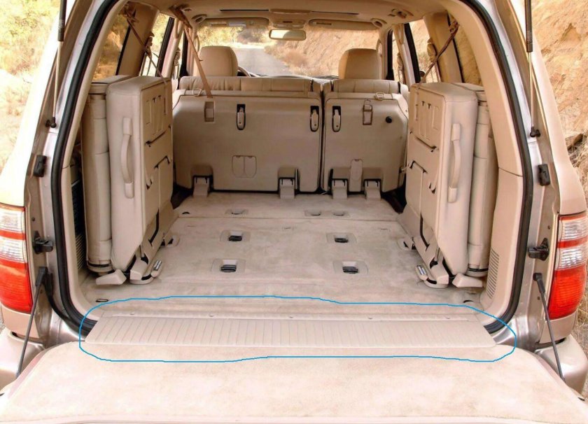 Toyota Land Cruiser 100 багажник