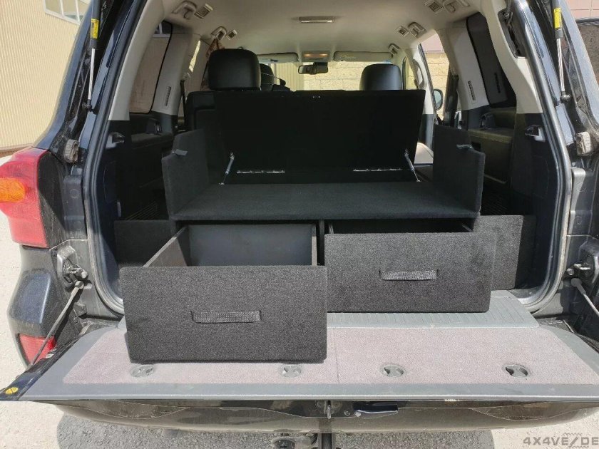 Спальник в ленд Крузер 200