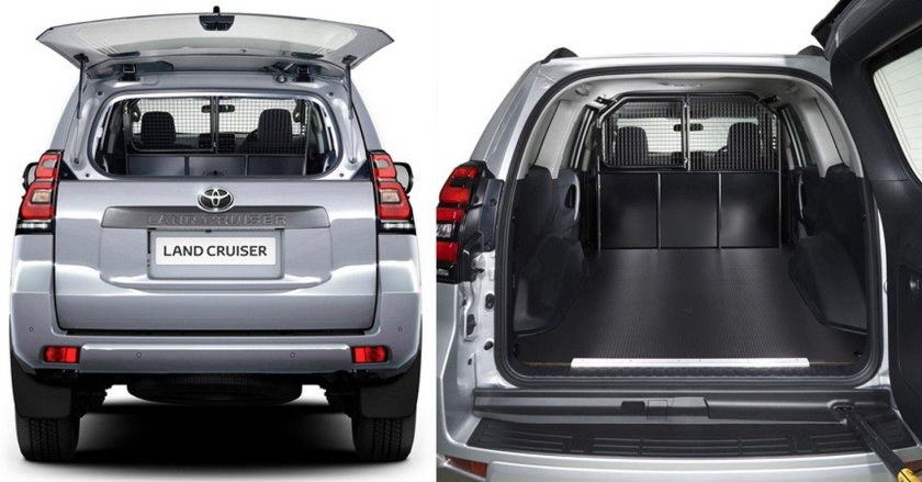 Toyota Land Cruiser Prado багажник