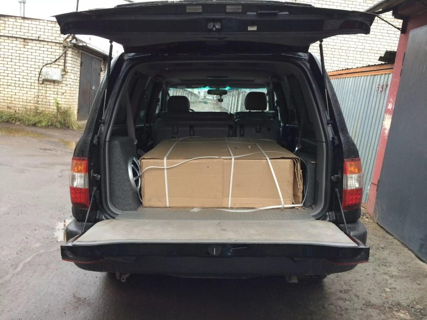 Toyota Land Cruiser 100 багажник