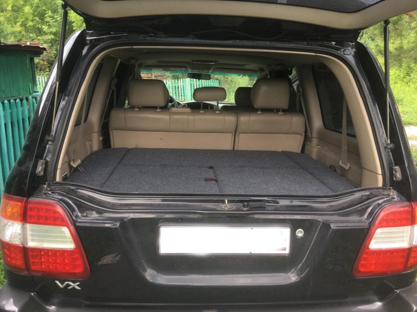 Спальник в ленд Крузер 100