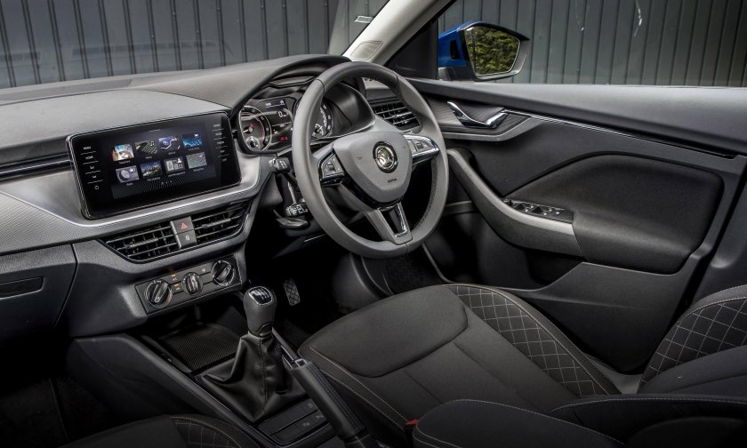 Skoda Scala интерьер